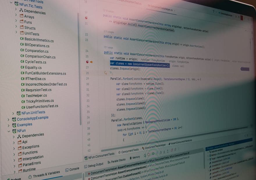 Load test of a ticketing surge